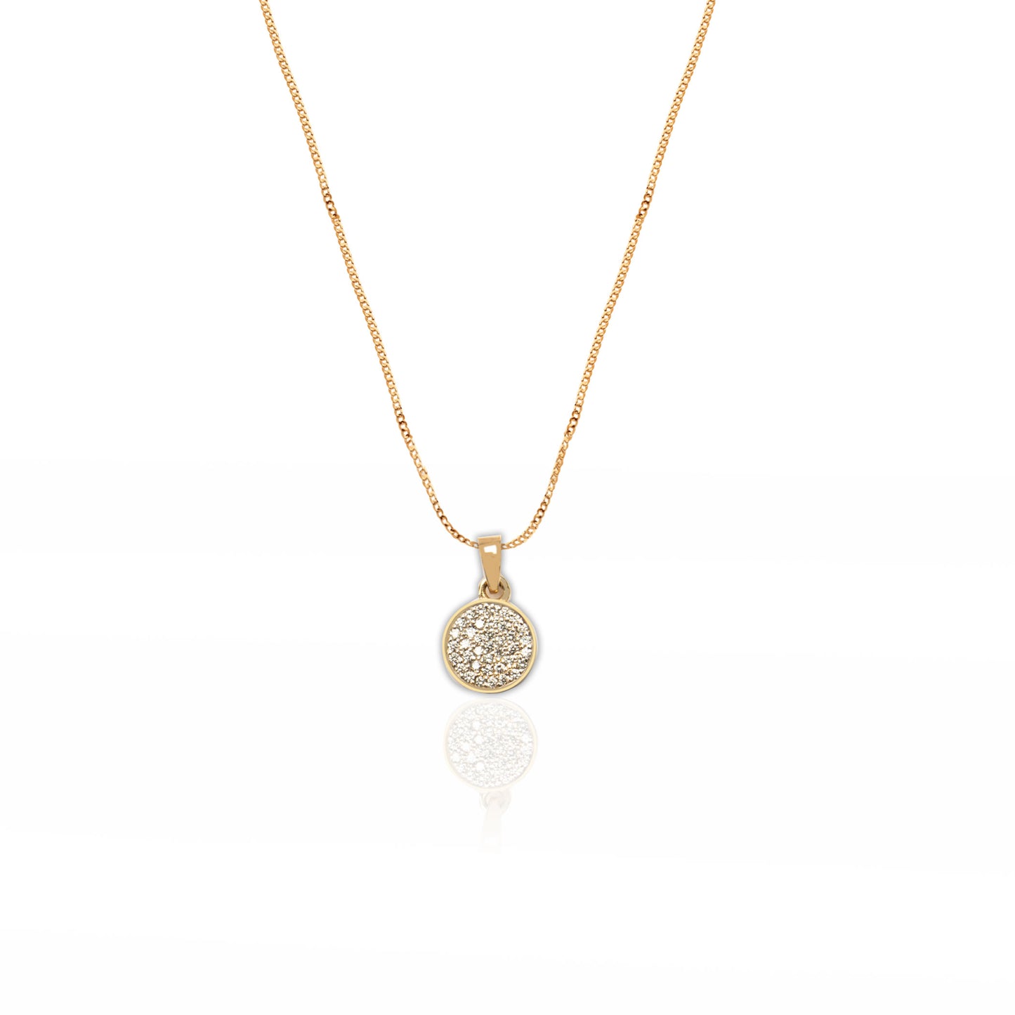 Reserve Petite Moon™ 14K Gold & Diamonds