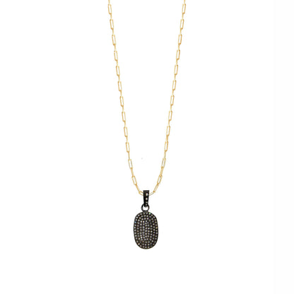 Petite Super Woman Vertical Medallion