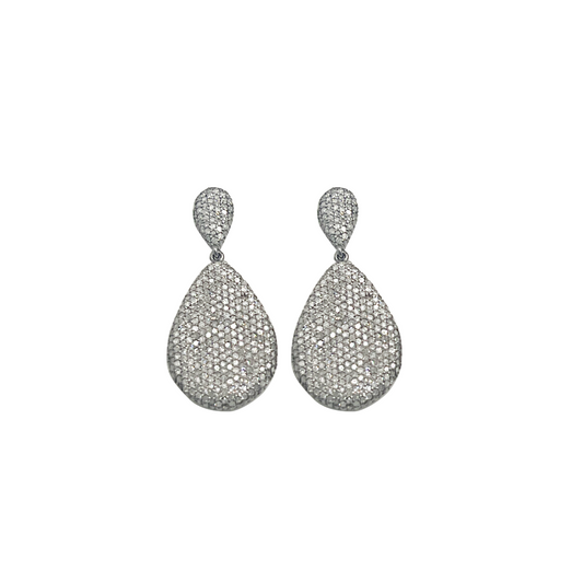 Super Woman Tear Drop Earrings