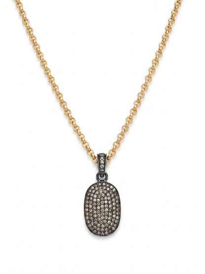 Petite Super Woman Vertical Medallion