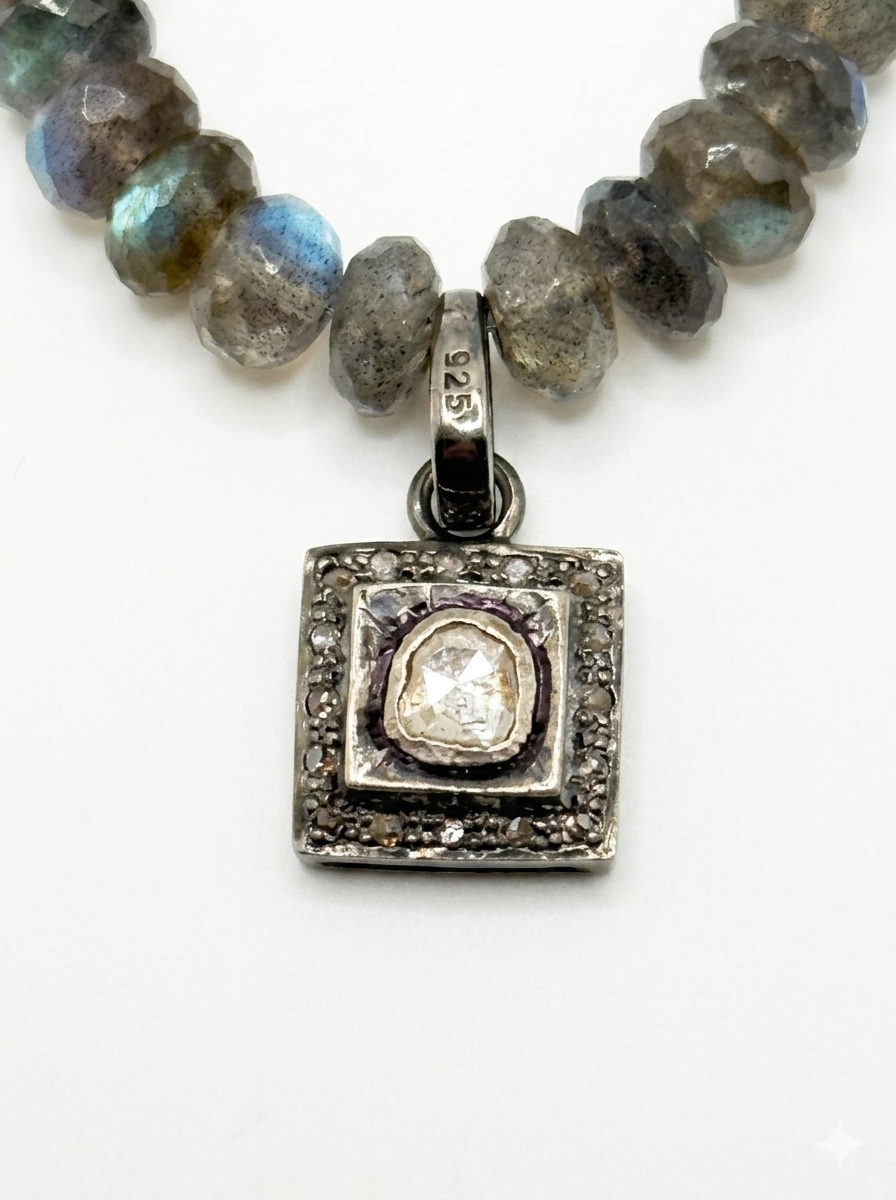 Modern Labadorite Necklace