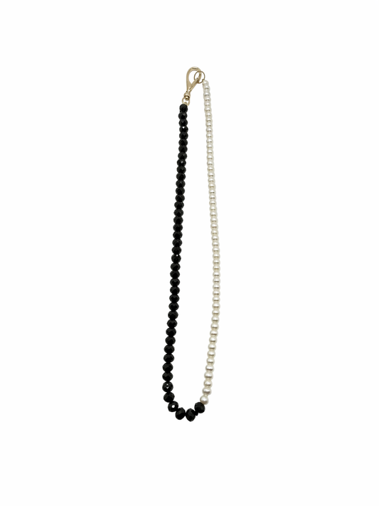 Luminous Pearl and Spinel Necklace