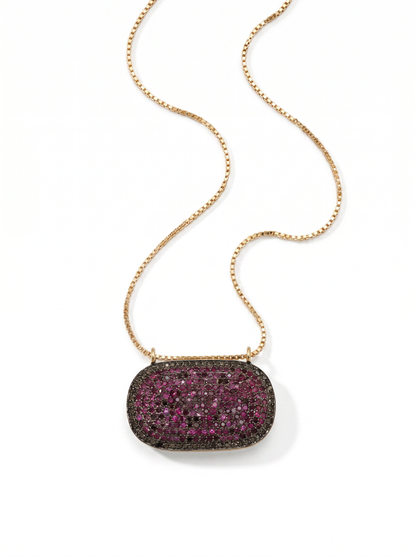 Super Woman Ruby Necklace