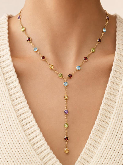 Modern Y Necklace
