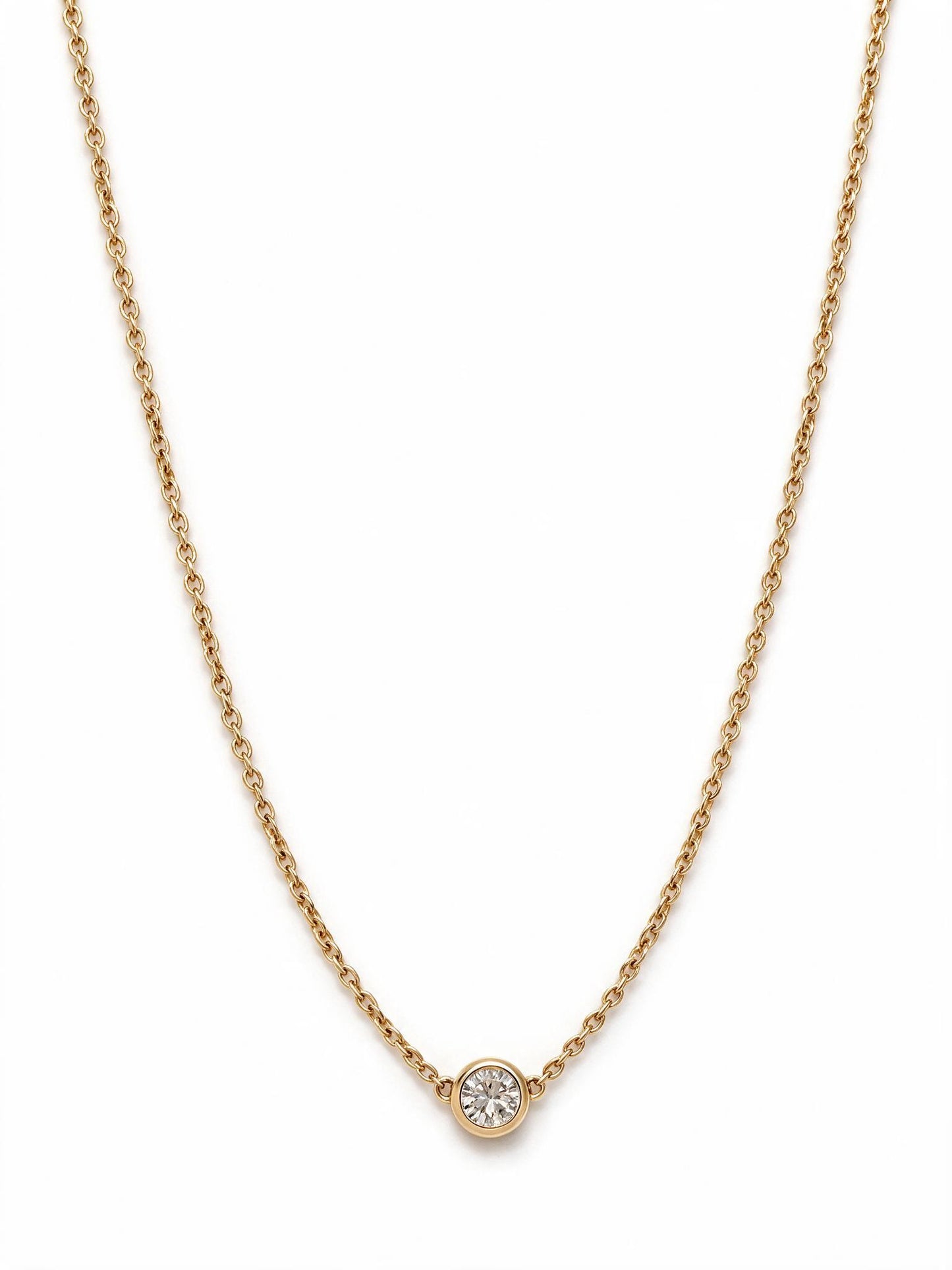 Reserve Brilliance Bezeled Necklace
