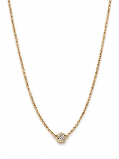 Reserve Brilliance Bezeled Necklace