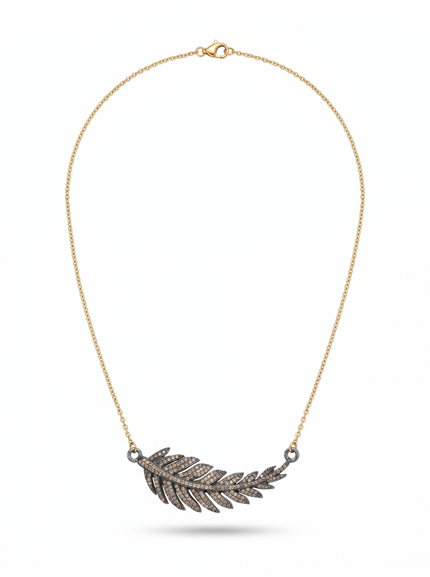 Super Woman Feather Necklace