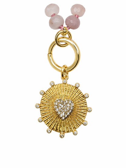 Modern Rose Quartz Necklace