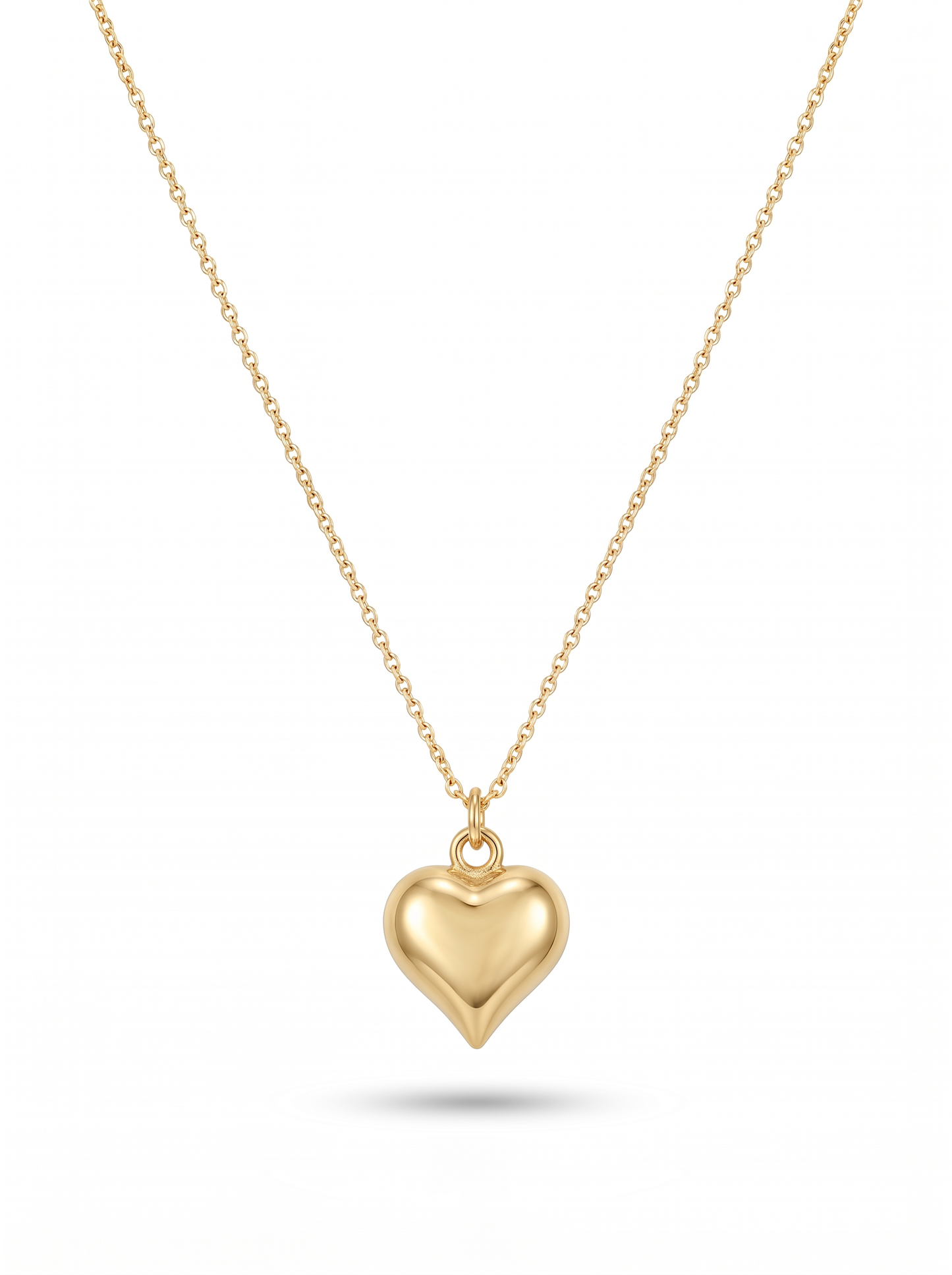 Second Nature Puffy Heart Necklace