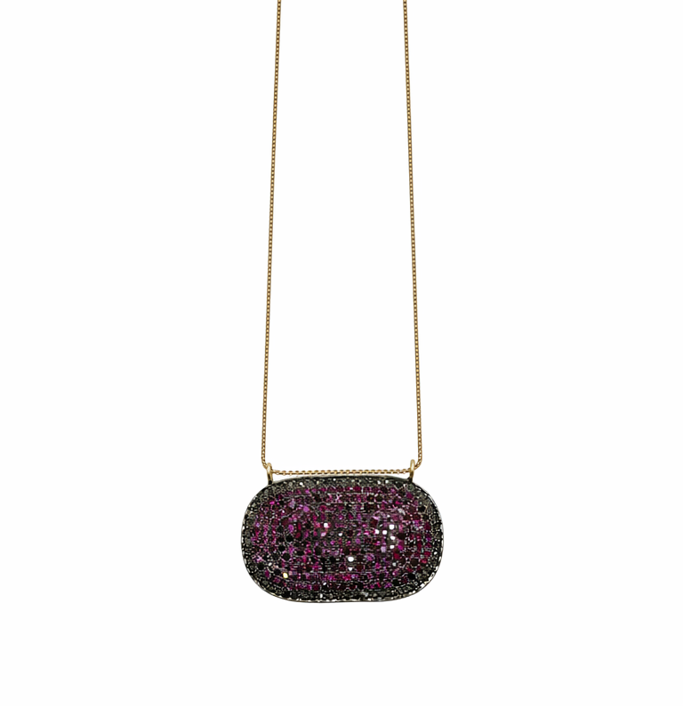 Super Woman Ruby Necklace