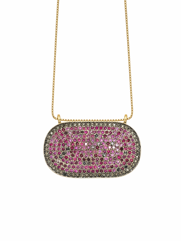 Super Woman Ruby Necklace