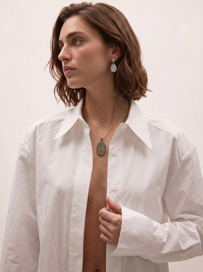 Super Woman Vertical Medallion