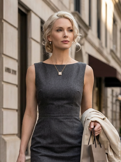 Reserve Square Necklace